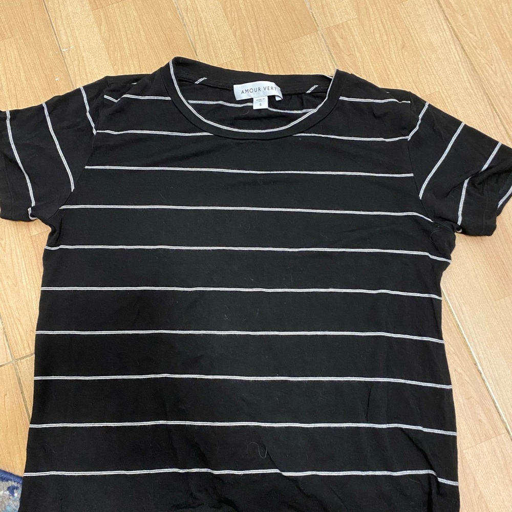 Amour vert- dream knit striped tee